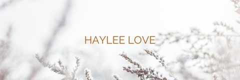 Header of hayleelove